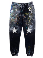 Black One of a Kind Painter's Sweatpants