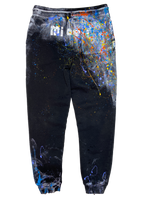 Black One of a Kind Painter's Sweatpants